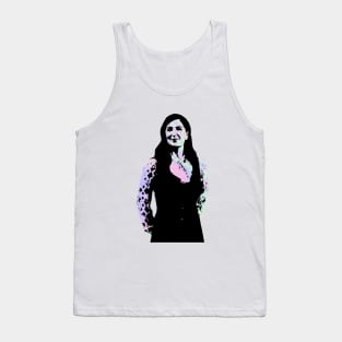 janet-holographic Tank Top